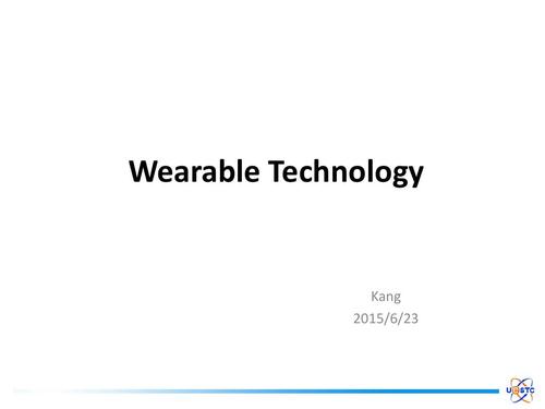 wearable technologyppt