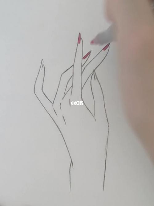 古风兰花指画法,学会了吗