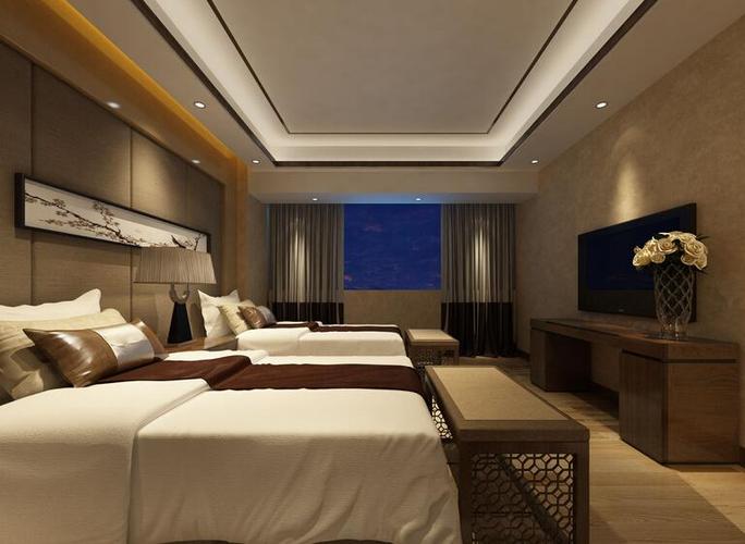 现代简约风格酒店装修效果图