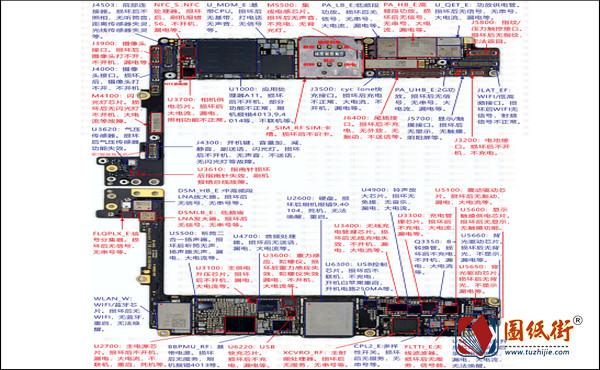 iphone8pus主板维修彩图