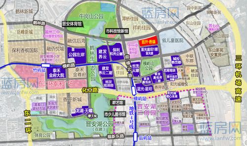 地块 临近规划横屿山公园,牛岗山公园,晋安湖公园等.