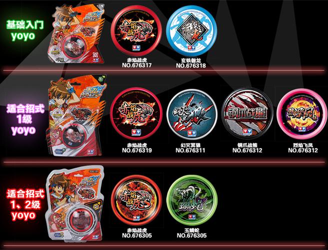 火力少年王5新悠悠球有哪些