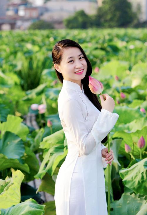 越南女人 采莲女