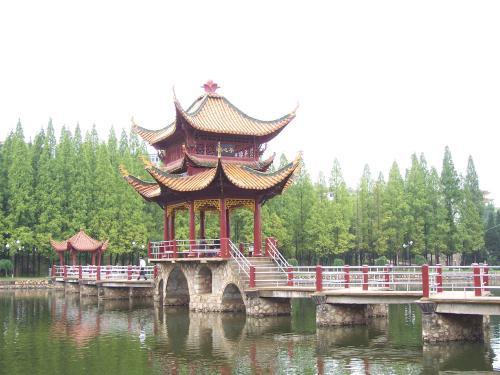 湖心亭儿童简笔画