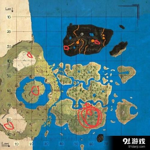 方舟生存进化新地图矿洞神器收集图文攻略