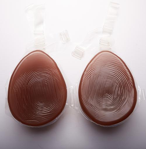 批发水滴型高档硅胶义乳 乳腺癌假乳房假胸 黑色硅胶伪娘义乳