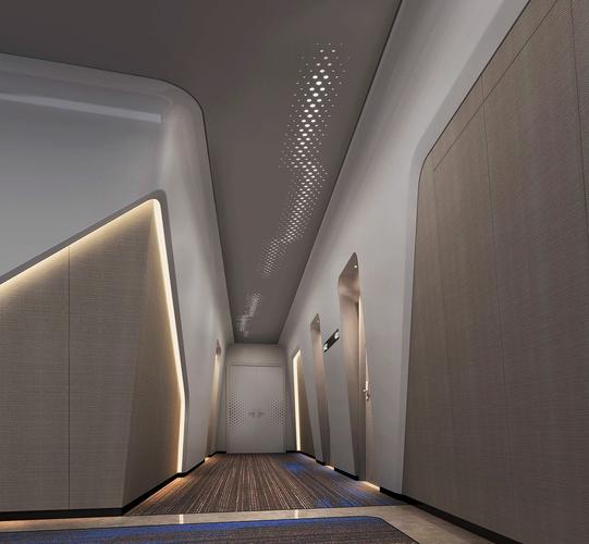 太空式酒店灯光设计——阿里未来酒店 - 原创作品