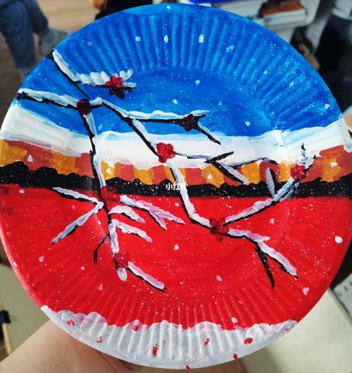纸盘画_水粉画_p图_临摹_文化_绘画