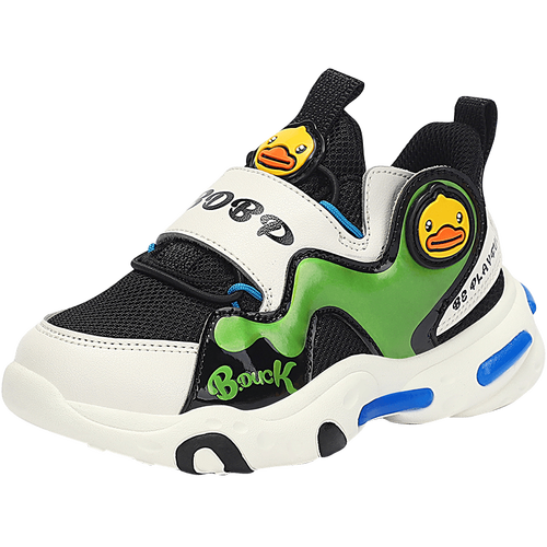 plus会员bduck小黄鸭童鞋男童运动鞋春季新款网面透气休闲鞋学生跑步