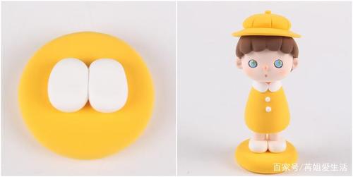 这么可爱的小人偶是用粘土做的哦,内附详细教程