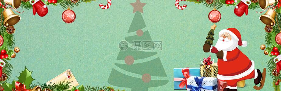 卡通亲子手工圣诞节设计图片