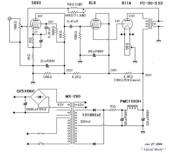 论坛 69 论坛技术讨论专区 69 胆机diy论坛 69 811a 单端后级