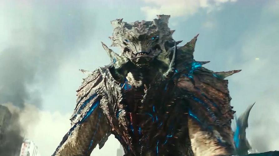 环太平洋:雷霆再起:怪兽要毁灭世界,机甲对战怪兽火力全开!