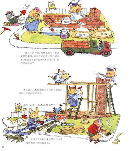 72ted文艺学推荐绘本04《忙忙碌碌镇》连载1