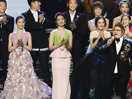 刘诗诗杨幂刘亦菲同台争艳