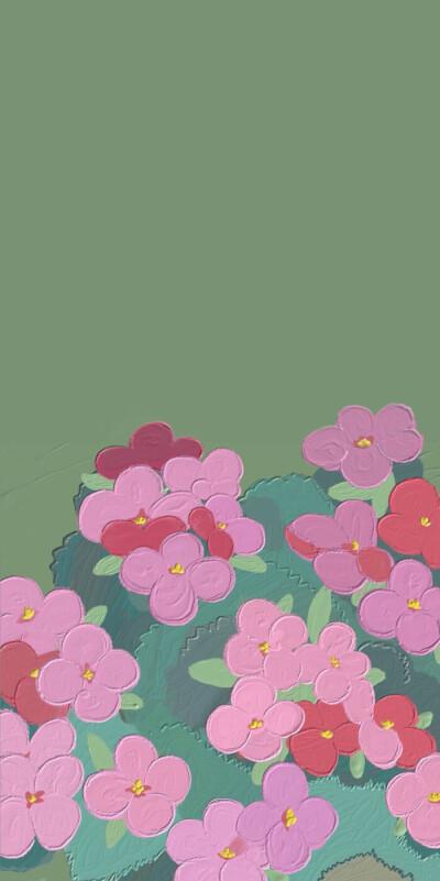 壁纸 春日壁纸手机壁纸/锁屏壁纸/聊天背景/小清新壁纸/花朵壁纸/动画