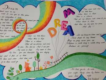 8k英语手抄报版面设计