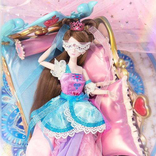 新款正版叶罗丽娃娃冰莲花冰仙境梦公主礼盒契约白光莹仙子29厘米