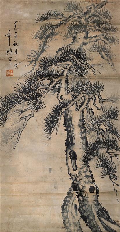 章熙-松树作品成交价:流拍,章熙作品拍卖成交记录,四川灏瀚2017年秋季