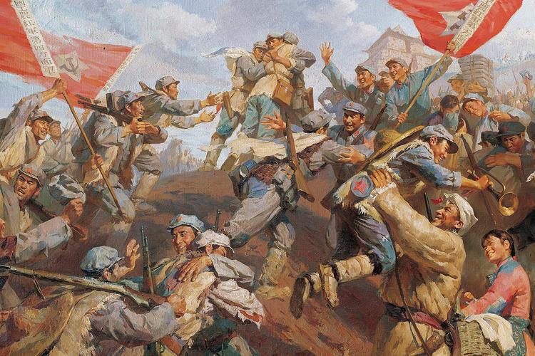 纪念长征胜利85周年三年莫饮湘江水回忆红军血战湘江