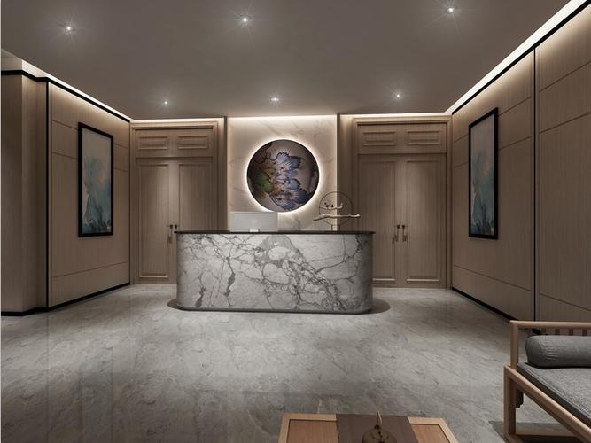 前台 美容院装修设计前厅区