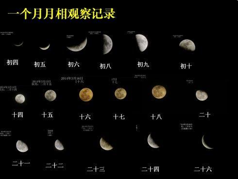 一个月的月相变化手抄报关于三月的手抄报