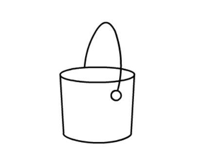 水桶和扫帚简笔画