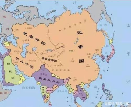 蒙古帝国版图