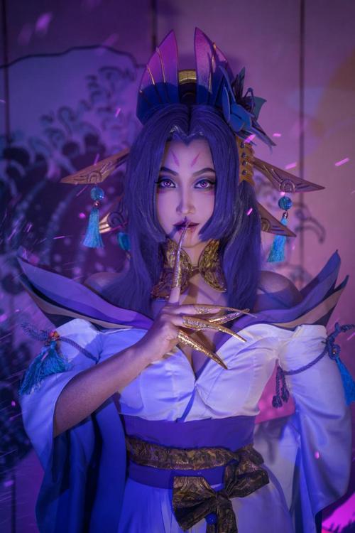 英雄联盟灵魂莲华卡西奥佩娅cosplay