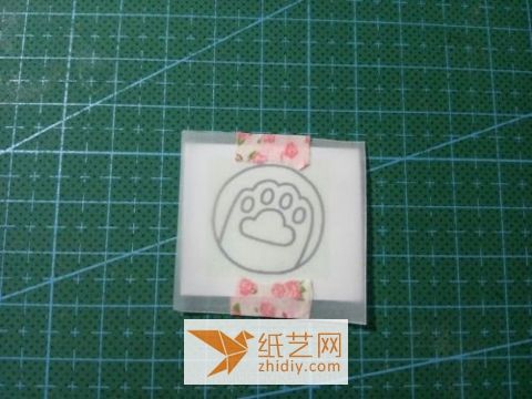 超可爱小猫爪橡皮章制作教程