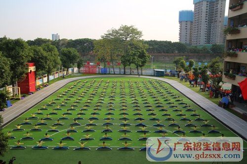 荔湾区鹤洞小学"柔韧有愉"向全国体育专家展演技巧体操大课间