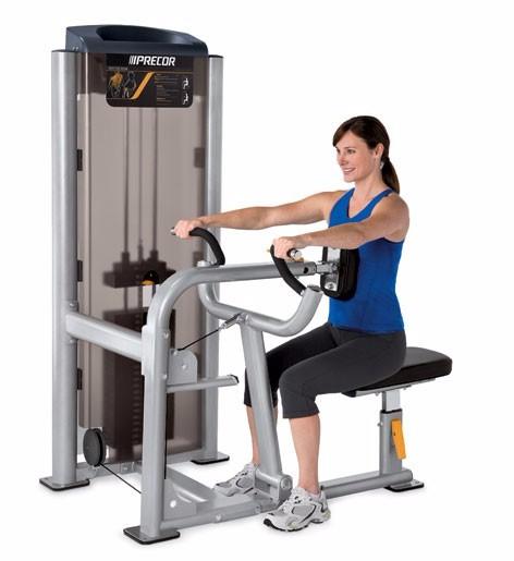 健身房设备策划必确precor进口健身房设备坐姿划船训练器c019e商品