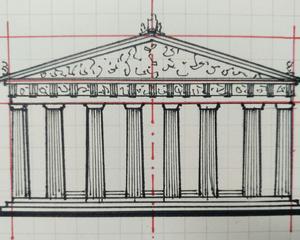 【建筑手绘】外建史·帕提农神庙