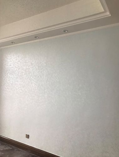 艺术涂料家装案例艺术漆施工中