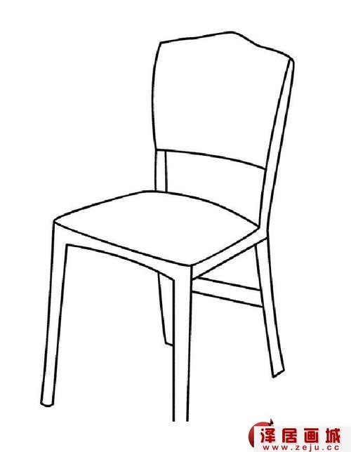 椅子简笔画,儿童简笔画椅子图片大全