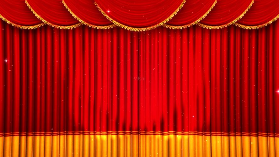 高端通用幕布led舞台