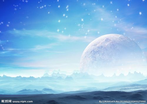 梦幻星空背景图片