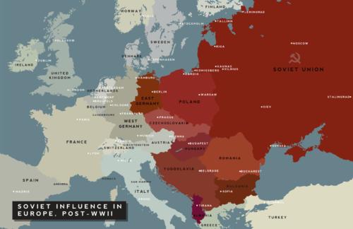eastern europe in 1945
