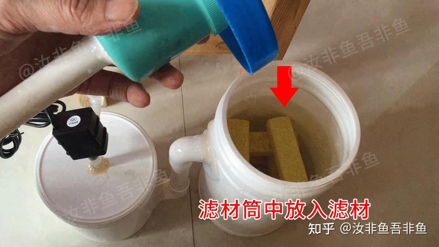 鱼缸过滤系统手工制作鱼缸过滤器泰国斗鱼孔雀鱼小鱼缸使用