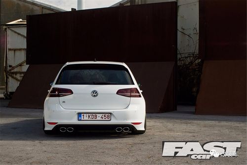 完美姿态大众第七代高尔夫r改装案例