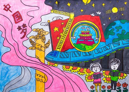 宜图微展追逐梦想宜兴市青少年绘画创作大赛获奖作品展示