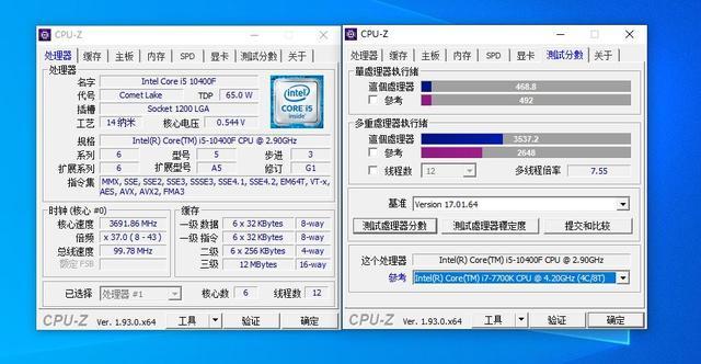 r5-3600和i5-10400f哪个好?i5-10400f和r5-3600综合战力对比分析