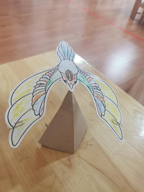 大一班,科学活动《制作平衡鸟》