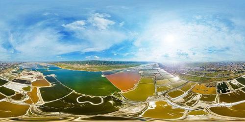 一组全景作品,往往会因为航拍全景增光添彩不少.