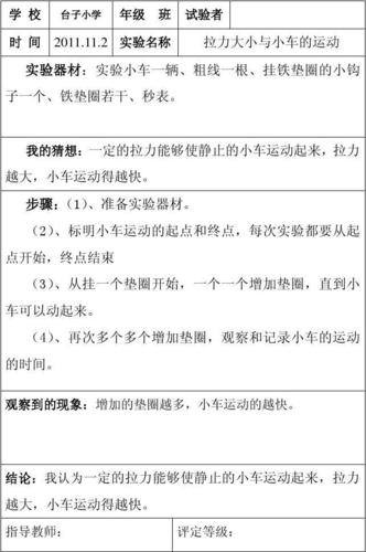 (共2页,当前第1页) 你可能喜欢 语文二年级上册课件 小学科学实验报告