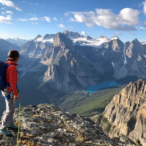 rockymountains #lakelouise #climbing