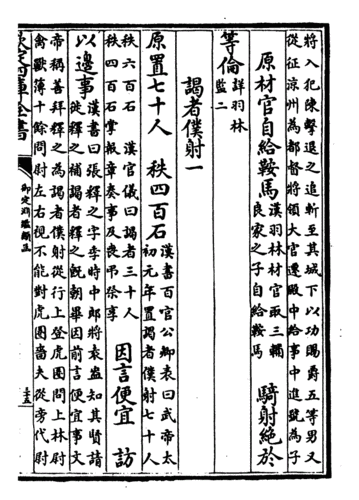 谒者仆射一