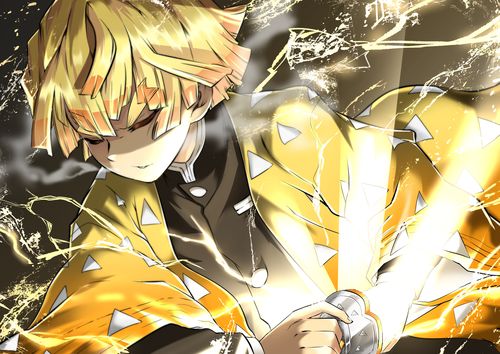 我妻善逸,霹雳一闪雷の呼吸壱の型