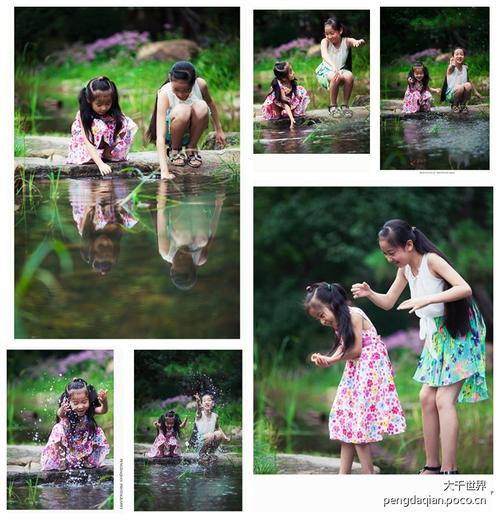 标题:这个年龄的小女孩儿,除了吃就是玩.