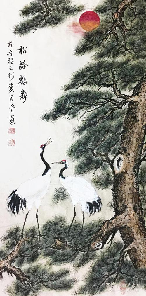 松龄鹤寿